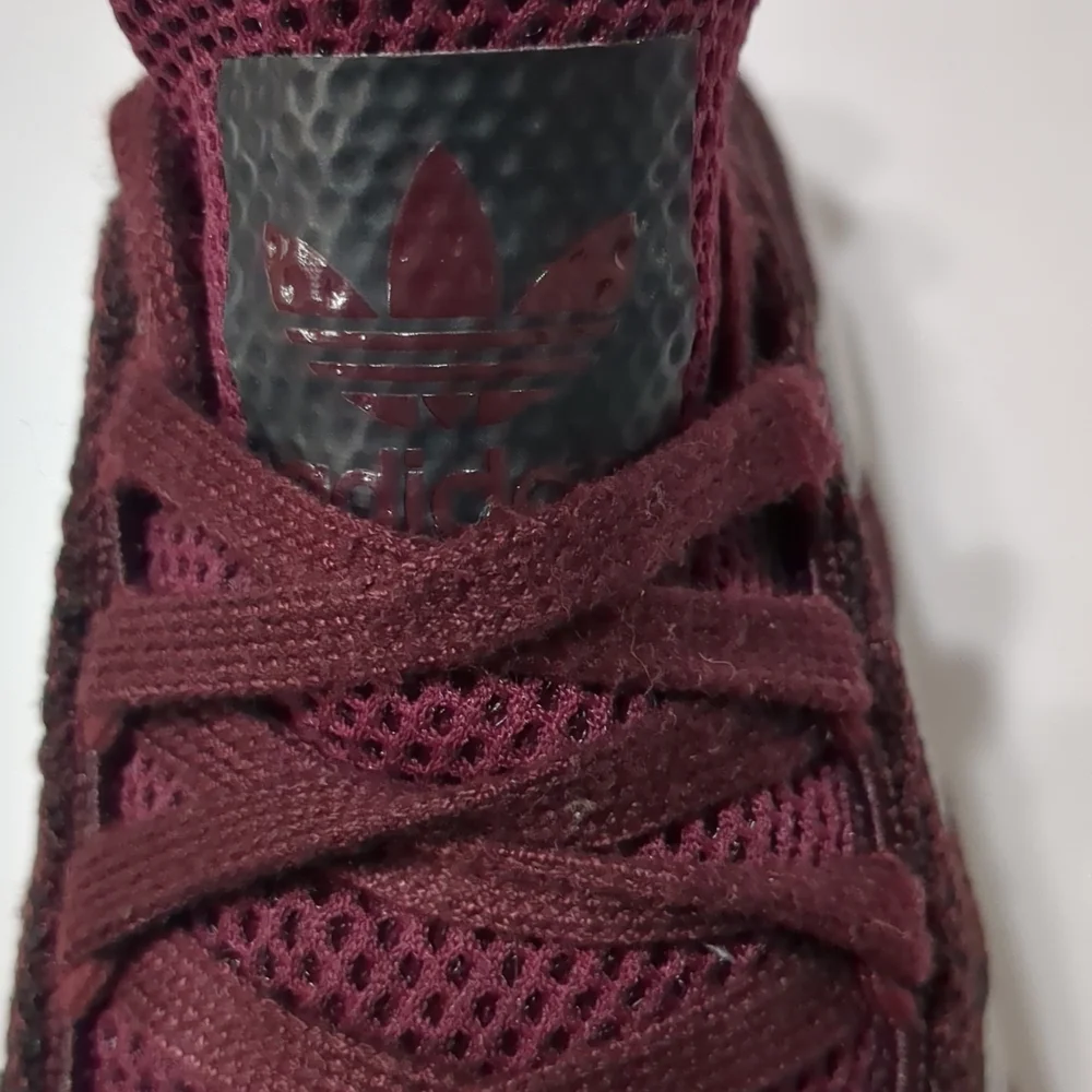 Burgundy Adidas eva 791005 run men shoes size 7 - Picture 4 of 7